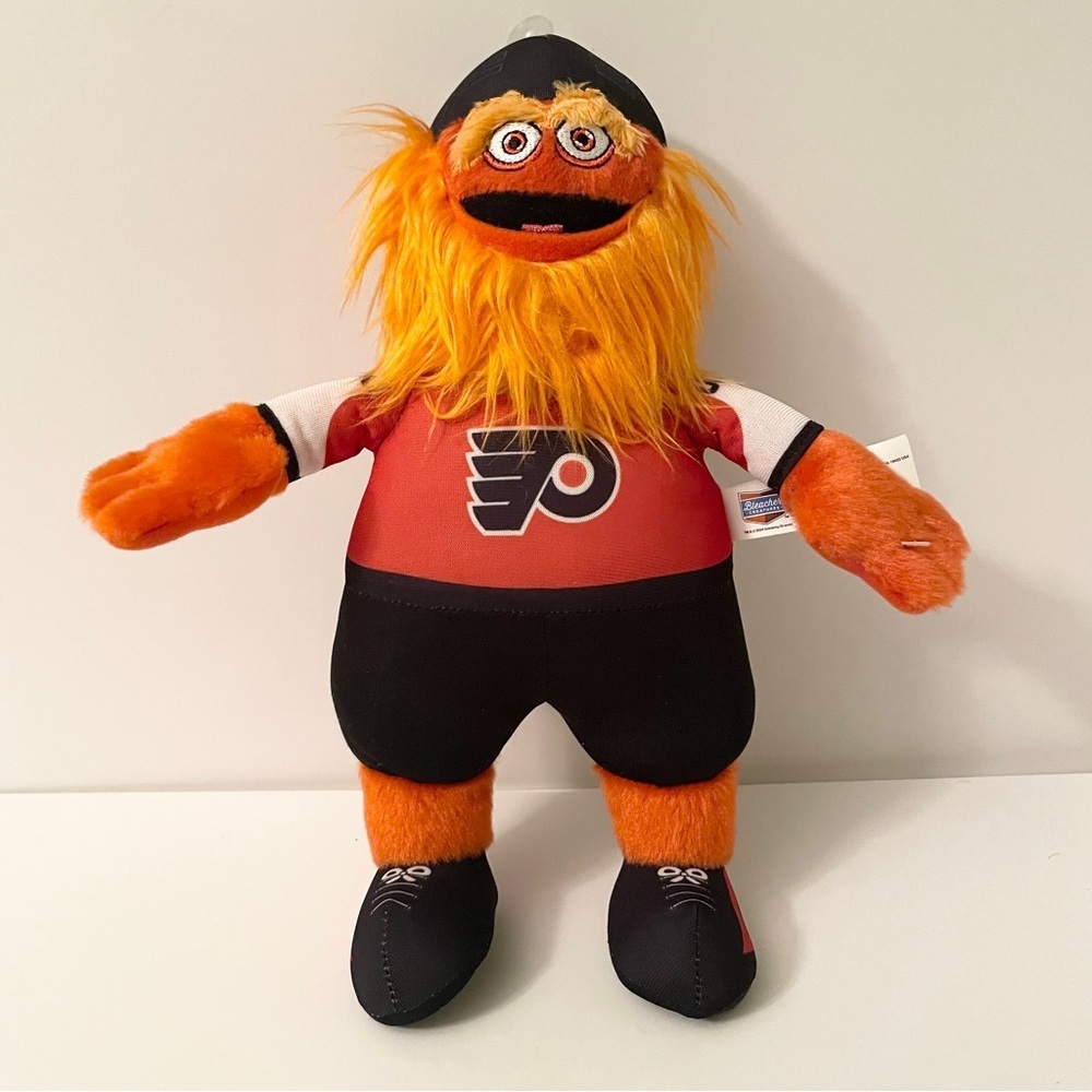 NHL Philadelphia Flyers Gritty Mascot 10" Plush Figure Bleacher Creatures